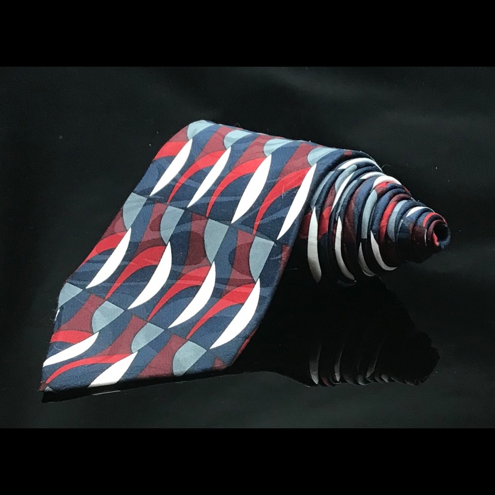Harbour Classics Tie - Black Red, Gray